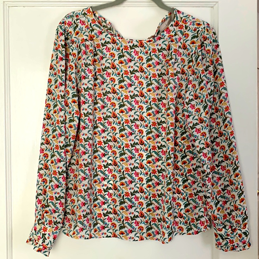 Loft floral blouse